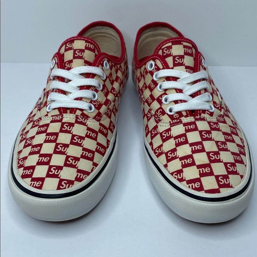 Vans Supreme Authentic Checkerboard - Picture 2 of 9